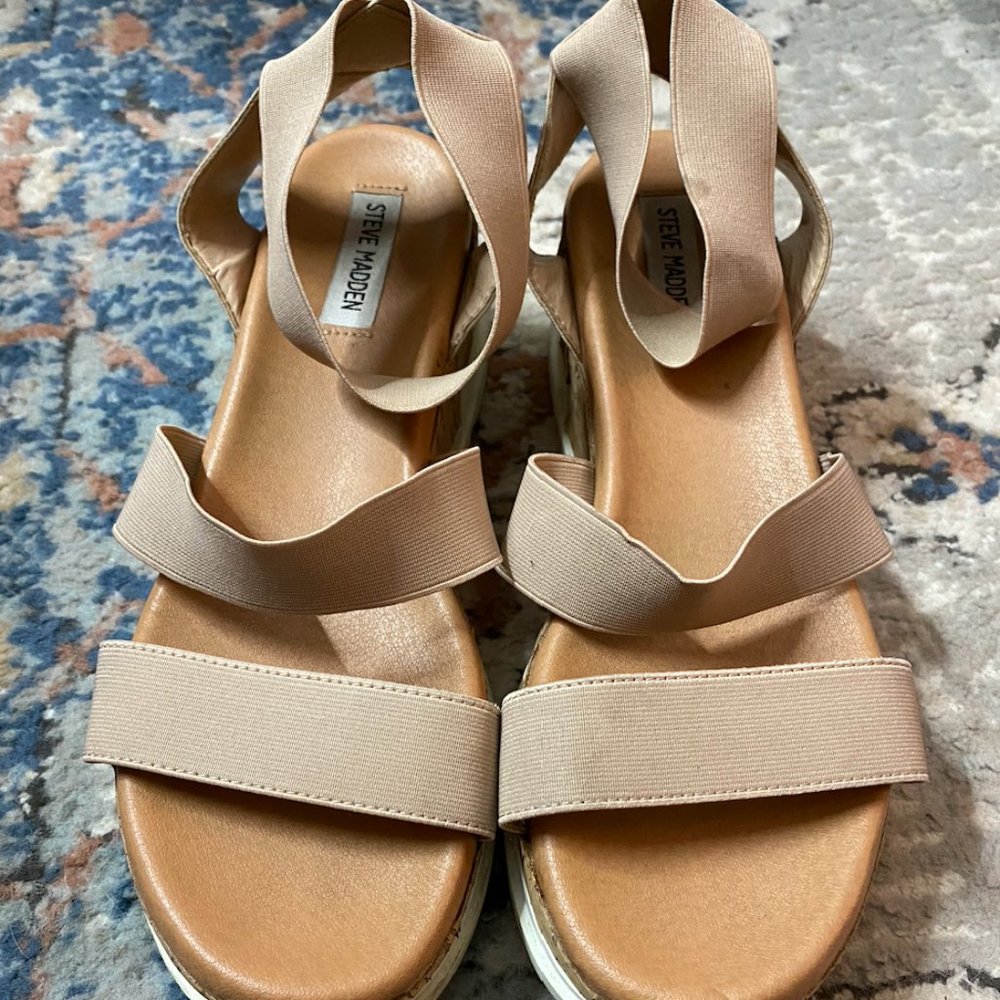Steve Madden Ankle Strap Platform Sandal